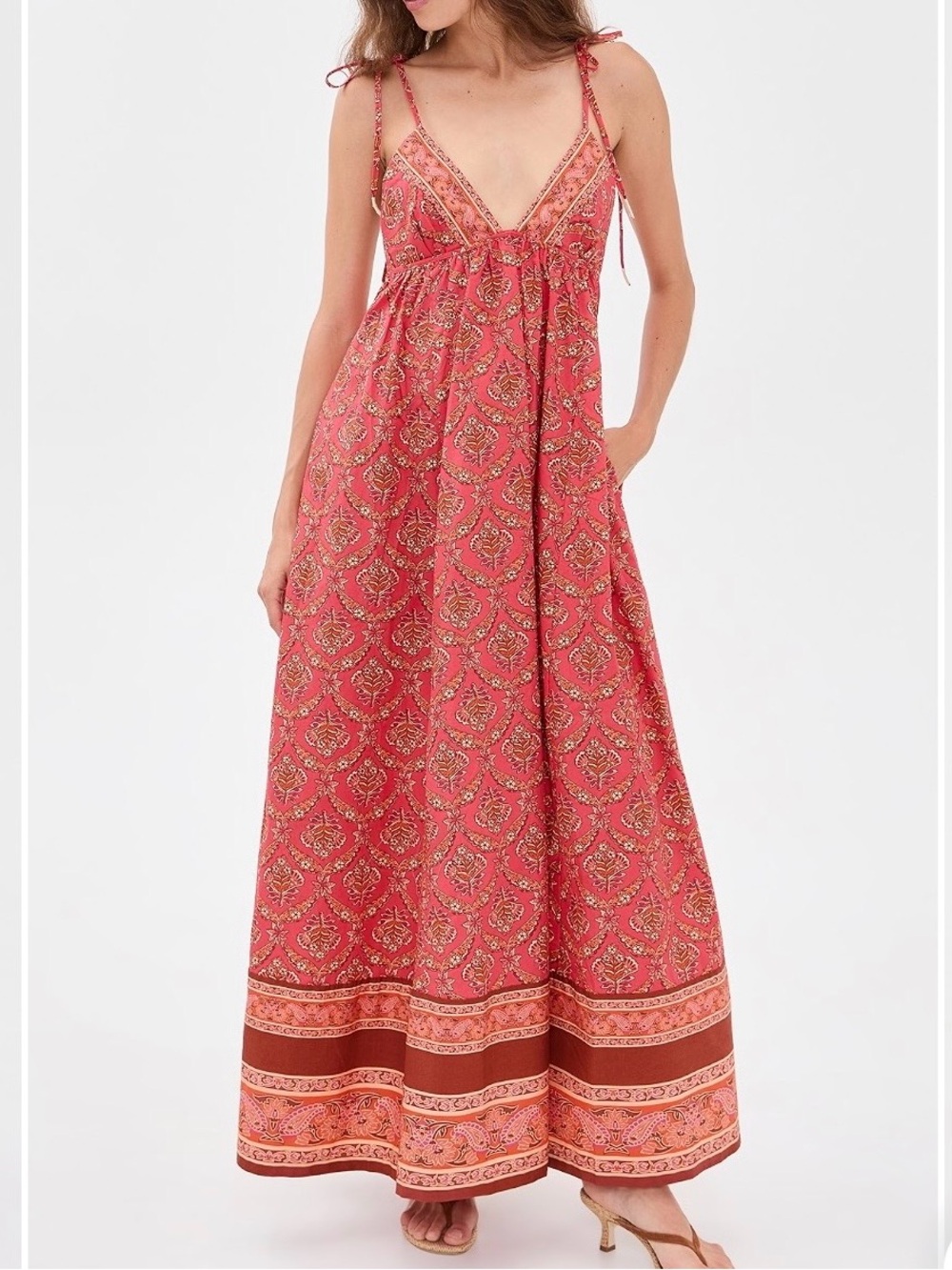 Free People Sorrento Stroll Printed Dress